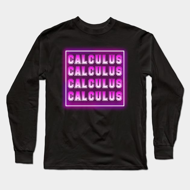 Calculus Long Sleeve T-Shirt by JUSTIES DESIGNS